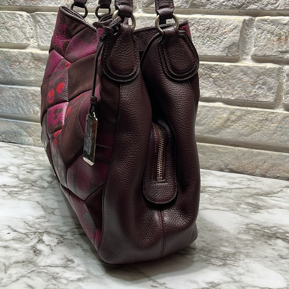 Coach Patchwork Leather Bag Rare - Picture 2 of 16